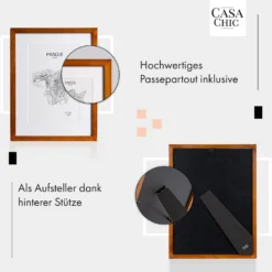 Kenton Bilderrahmen Rechteckig 40 X 30 Cm Passepartout Glas -Klarstein Verkaufs 10039267 de 0004 usp