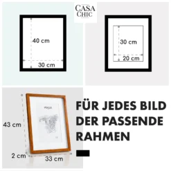 Kenton Bilderrahmen Rechteckig 40 X 30 Cm Passepartout Glas -Klarstein Verkaufs 10039267 de 0005 usp