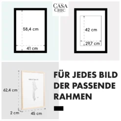 Edinburgh Bilderrahmen Rechteckig A2 58,4 X 41 Cm Fotos Passepartout Echtholz -Klarstein Verkaufs 10039279 de 0005 usp