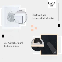 Everton Bilderrahmen Rechteckig 24,8 X 19,3 Cm Fotos Passepartout Glas -Klarstein Verkaufs 10039287 de 0004 usp