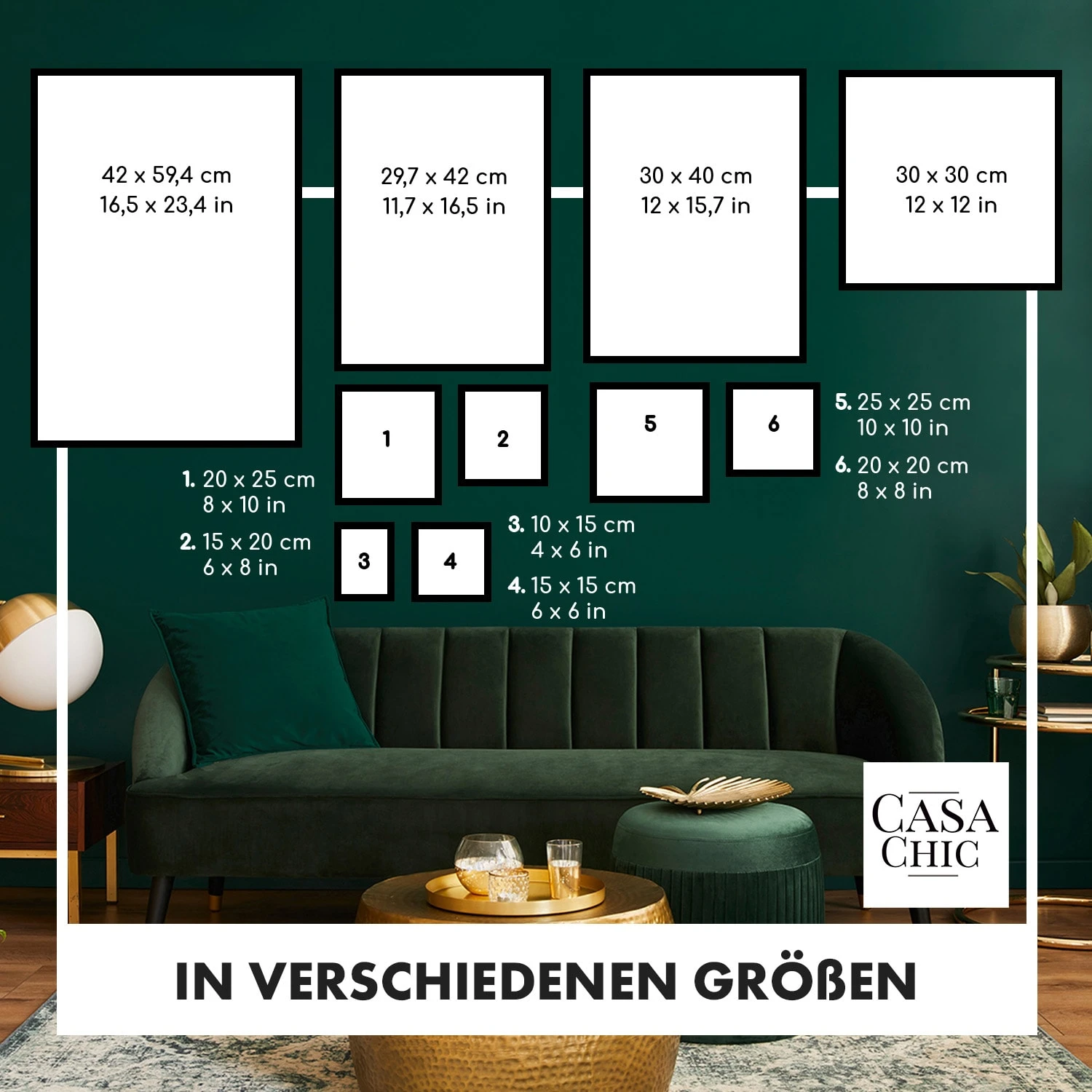 Everton Bilderrahmen quadratisch 25 x 25 cm Fotos Passepartout Glas Everton Bilderrahmen Quadratisch 25 X 25 Cm Fotos Passepartout Glas -Klarstein Verkaufs 10039291 de 0006 usp