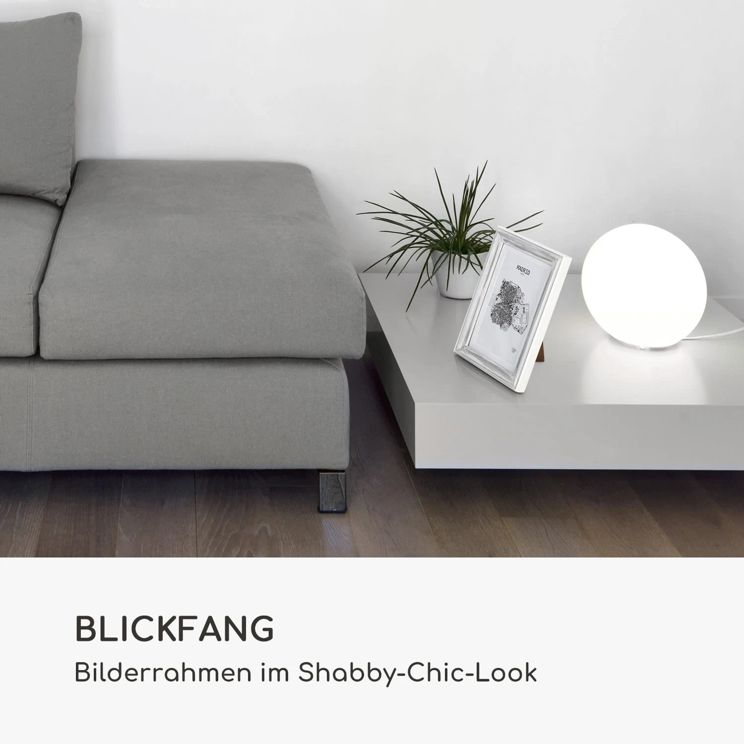 Lancaster Bilderrahmen rechteckig 3er-Set 17x12 cm Fotos Passepartout Holz Lancaster Bilderrahmen Rechteckig 3er-Set 17x12 Cm Fotos Passepartout Holz -Klarstein Verkaufs 10039304 de 0002 logo