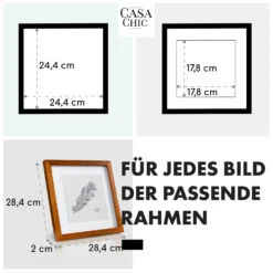 Bristol Bilderrahmen Glasscheibe 25 X 25 Cm Mit Passepartout Echtholz 4 Bristol Bilderrahmen Glasscheibe 25 X 25 Cm Mit Passepartout Echtholz -Klarstein Verkaufs 10039322 de 0005 usp