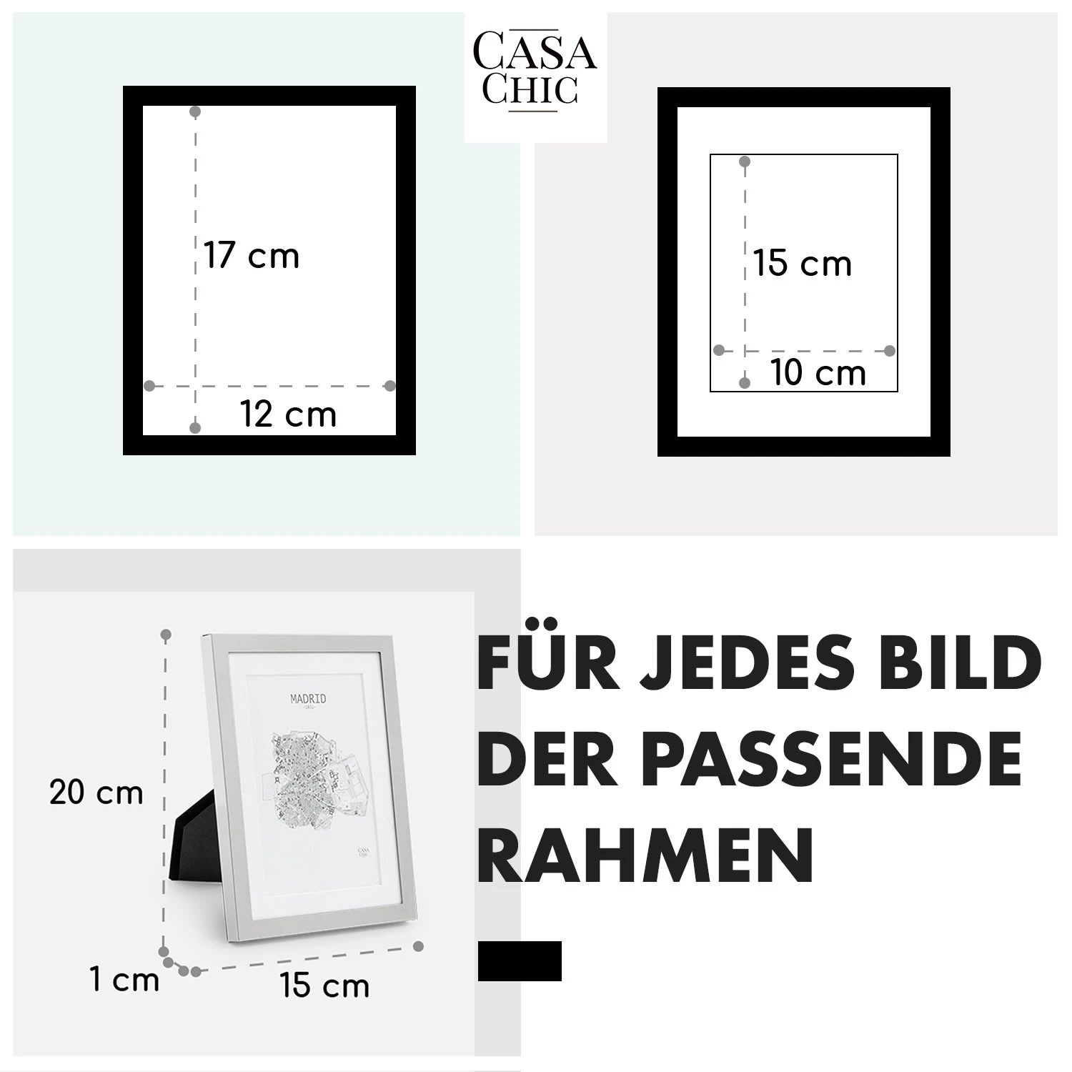Berwick Bilderrahmen rechteckig 17 x 12 cm Fotos Passepartout Glas Berwick Bilderrahmen Rechteckig 17 X 12 Cm Fotos Passepartout Glas -Klarstein Verkaufs 10039326 de 0005 usp