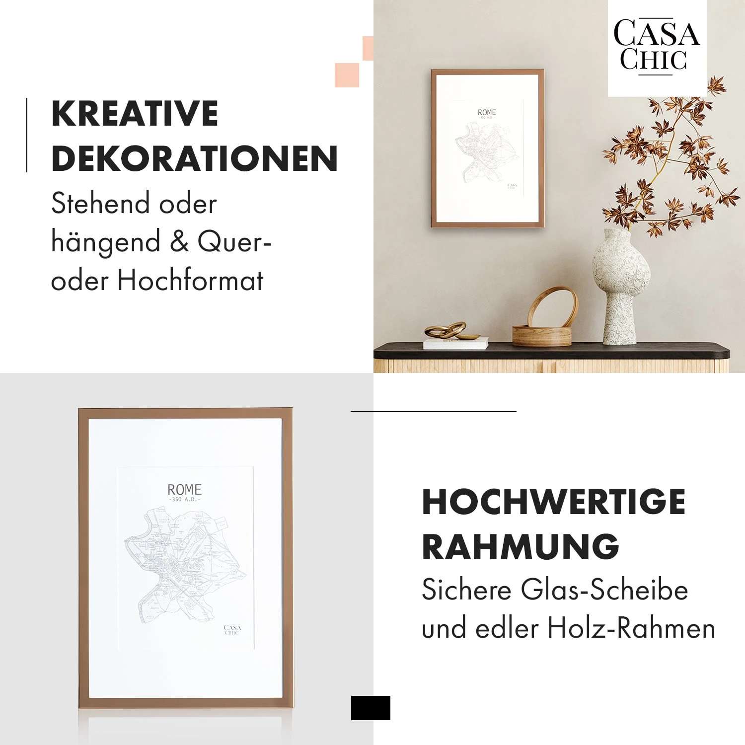 Berwick Bilderrahmen rechteckig DIN A4 cm Fotos Passepartout Glas Berwick Bilderrahmen Rechteckig DIN A4 Cm Fotos Passepartout Glas -Klarstein Verkaufs 10039334 de 0003 usp