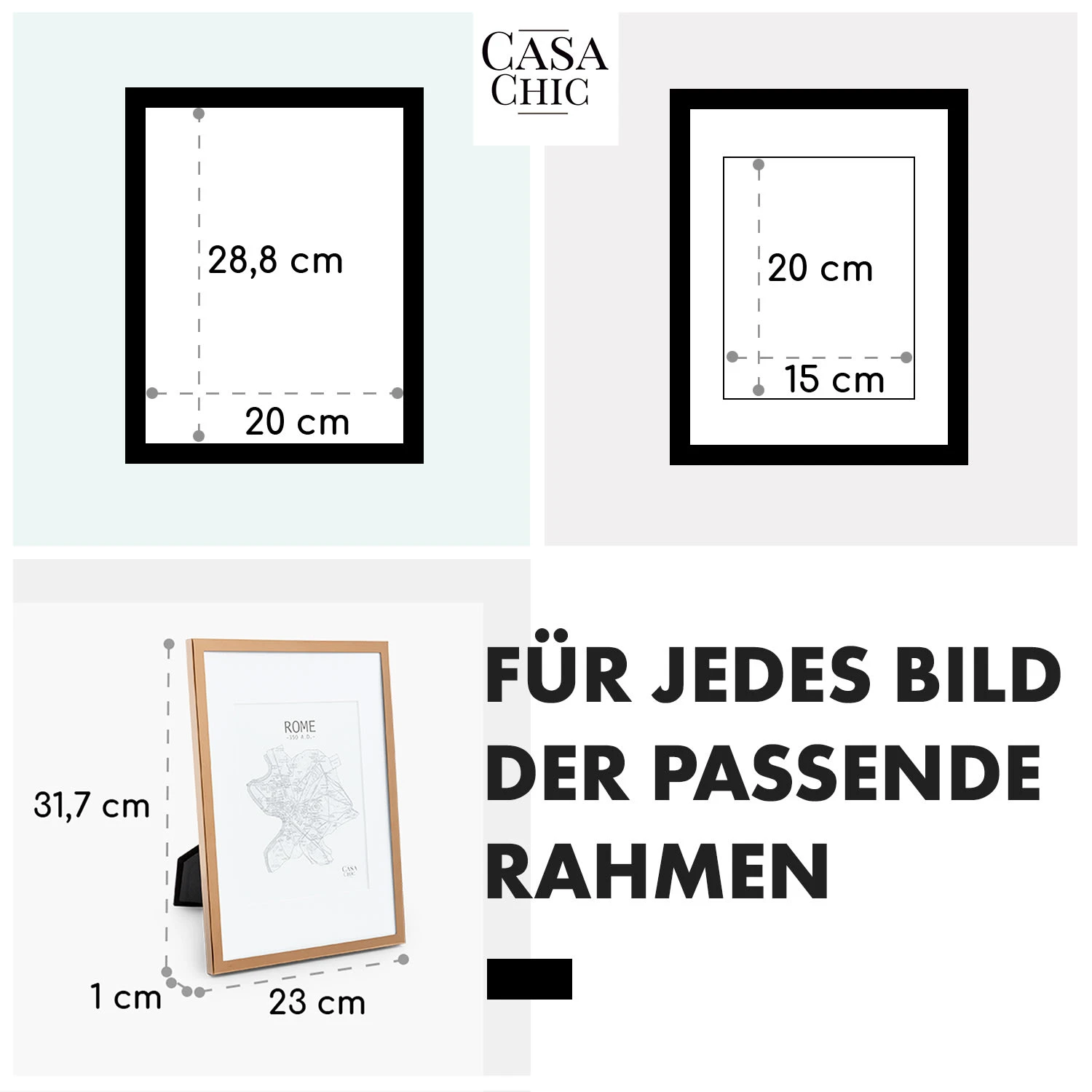 Berwick Bilderrahmen rechteckig DIN A4 cm Fotos Passepartout Glas Berwick Bilderrahmen Rechteckig DIN A4 Cm Fotos Passepartout Glas -Klarstein Verkaufs 10039334 de 0005 usp