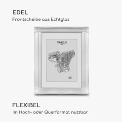 Regent Bilderrahmen Rechteckig 25 X 20 Cm Fotos Passepartout Glas Rokoko 2 Regent Bilderrahmen Rechteckig 25 X 20 Cm Fotos Passepartout Glas Rokoko -Klarstein Verkaufs 10039345 de 0003 logo