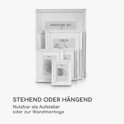 Regent Bilderrahmen Rechteckig 25 X 20 Cm Fotos Passepartout Glas Rokoko 4 Regent Bilderrahmen Rechteckig 25 X 20 Cm Fotos Passepartout Glas Rokoko -Klarstein Verkaufs 10039345 de 0005 logo