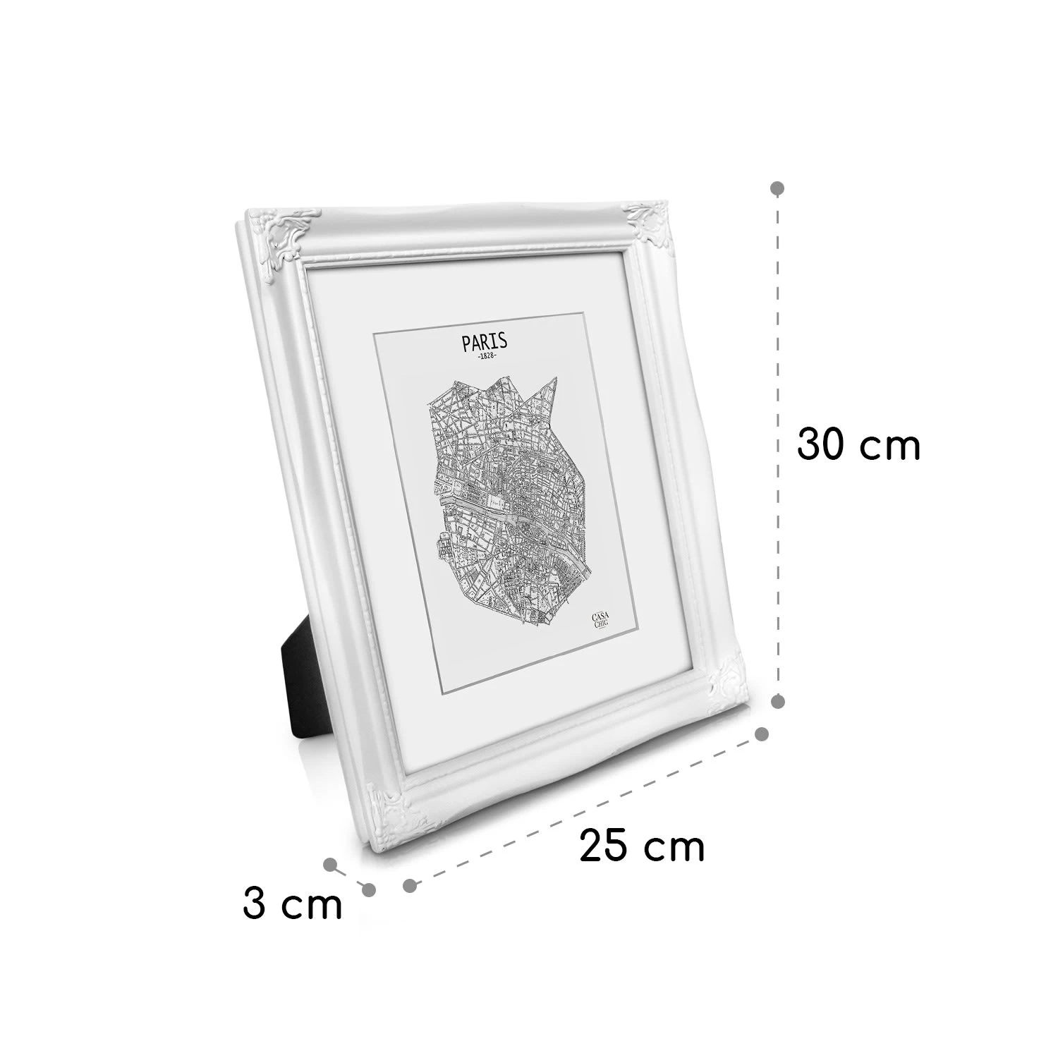 Regent Bilderrahmen rechteckig 25 x 20 cm Fotos Passepartout Glas Rokoko Regent Bilderrahmen Rechteckig 25 X 20 Cm Fotos Passepartout Glas Rokoko -Klarstein Verkaufs 10039345 yy 0007 logo