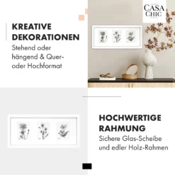 Moorgate Bilderrahmen Rechteckig 3er-Rahmen 15 X 10 Cm Passepartout Holz -Klarstein Verkaufs 10039358 de 0003 usp