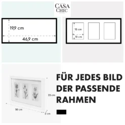 Moorgate Bilderrahmen Rechteckig 3er-Rahmen 15 X 10 Cm Passepartout Holz -Klarstein Verkaufs 10039358 de 0005 usp