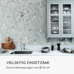 Queensway 80 Wanduhr Metallrahmen Geräuschlos Ø 76 Cm -Klarstein Verkaufs 10039368 de 0006 logo