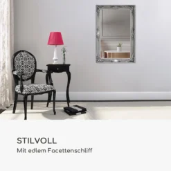 Manchester Wandspiegel Massivholzrahmen Rechteckig 90 X 60 Cm -Klarstein Verkaufs 10039379 de 0003 logo