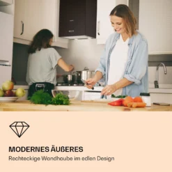 Monumenta Wandabzugshaube Aluminium 559m³/h LED EEK B -Klarstein Verkaufs 10039393 de 0002 logo