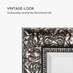 Manresa Wandspiegel Holzrahmen Rechteckig 90 X 60 Cm Vintage -Klarstein Verkaufs 10039419 de 0004 logo