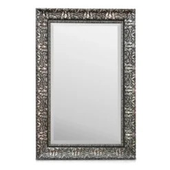 Manresa Wandspiegel Holzrahmen Rechteckig 90 X 60 Cm Vintage