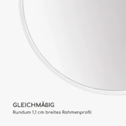 Fournier Wandspiegel Metallrahmen Rund 58,8 X 58,8 Cm 4 Fournier Wandspiegel Metallrahmen Rund 58,8 X 58,8 Cm -Klarstein Verkaufs 10039431 de 0005 logo