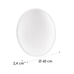 Fournier Wandspiegel Metallrahmen Rund 58,8 X 58,8 Cm 5 Fournier Wandspiegel Metallrahmen Rund 58,8 X 58,8 Cm -Klarstein Verkaufs 10039431 yy 0006 logo