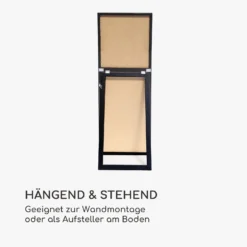 Luton Wandspiegel Echtholz Rechteckig 130 X 45 Cm -Klarstein Verkaufs 10039464 de 0005 logo