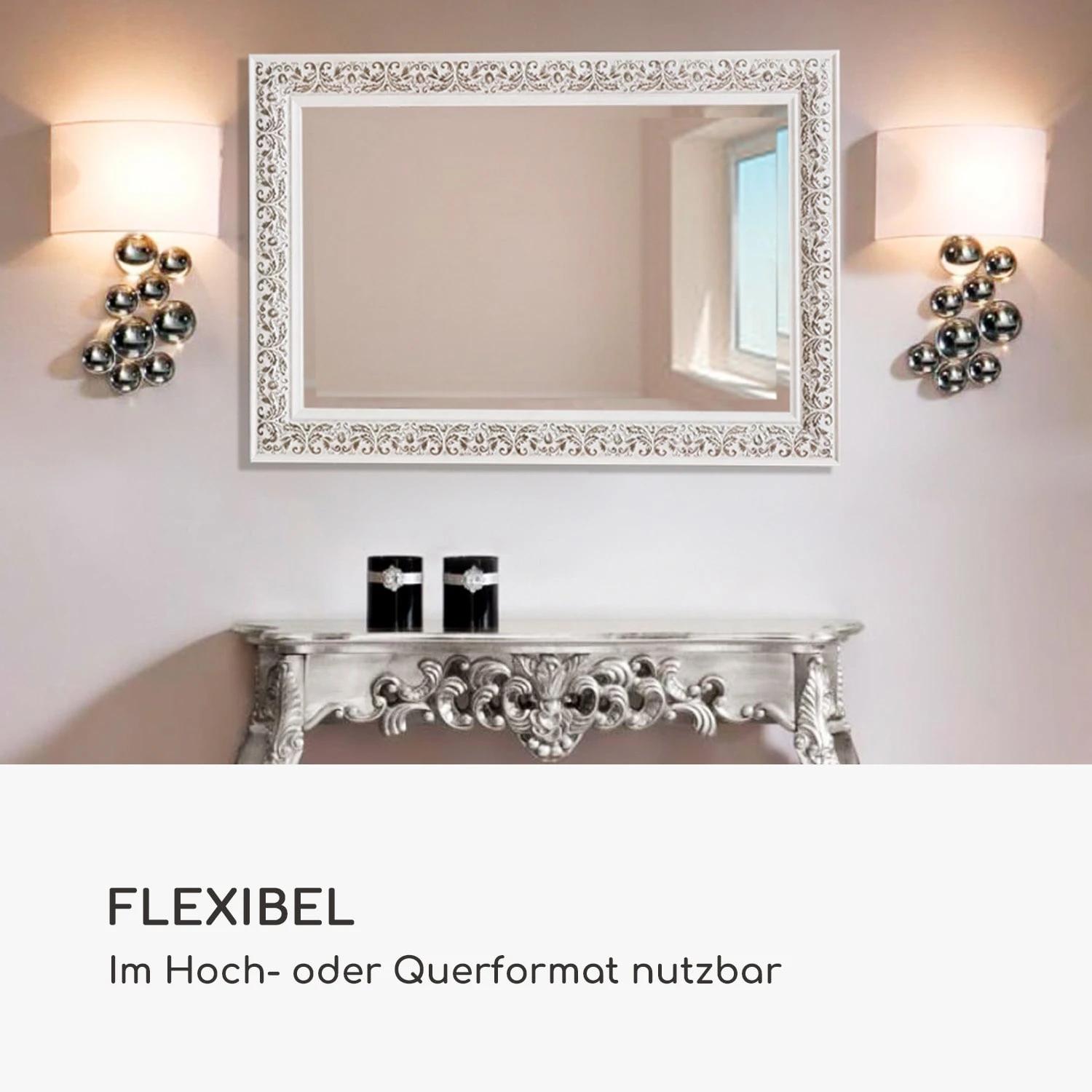 Stratford Wandspiegel Holzrahmen rechteckig 90 x 60 cm Vintage Stratford Wandspiegel Holzrahmen Rechteckig 90 X 60 Cm Vintage -Klarstein Verkaufs 10039481 de 0002 logo