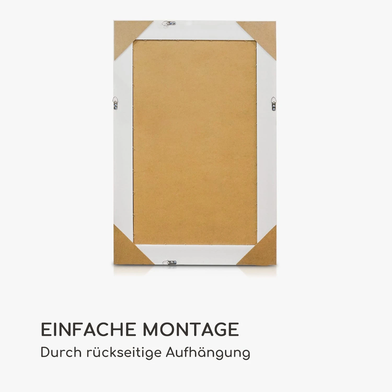 Stratford Wandspiegel Holzrahmen rechteckig 90 x 60 cm Vintage Stratford Wandspiegel Holzrahmen Rechteckig 90 X 60 Cm Vintage -Klarstein Verkaufs 10039481 de 0006 logo