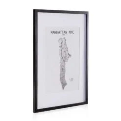 Bristol Bilderrahmen Glasscheibe A2 Mit Passepartout A3 Echtholz