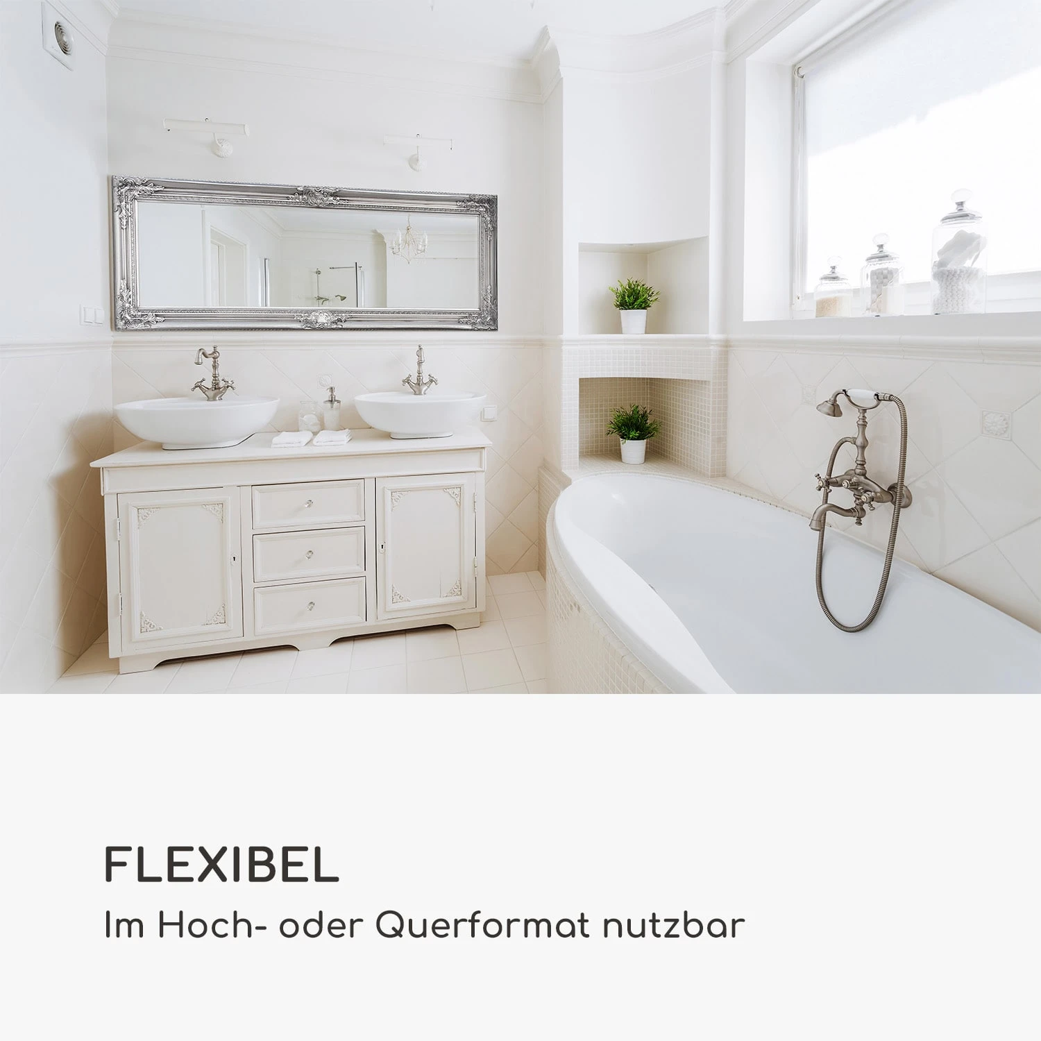 Ashford Standspiegel Massivholzrahmen rechteckig 130 x 45 cm Ashford Standspiegel Massivholzrahmen Rechteckig 130 X 45 Cm -Klarstein Verkaufs 10039488 de 0002 logo