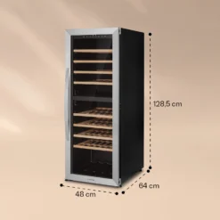 Klarstein Vinamour 77 Duo Weinkühlschrank 191 Liter 5 - 20 °C 2 Kühlzonen 6 Klarstein Vinamour 77 Duo Weinkühlschrank 191 Liter 5 - 20 °C 2 Kühlzonen -Klarstein Verkaufs 10039771 yy 0007 logo