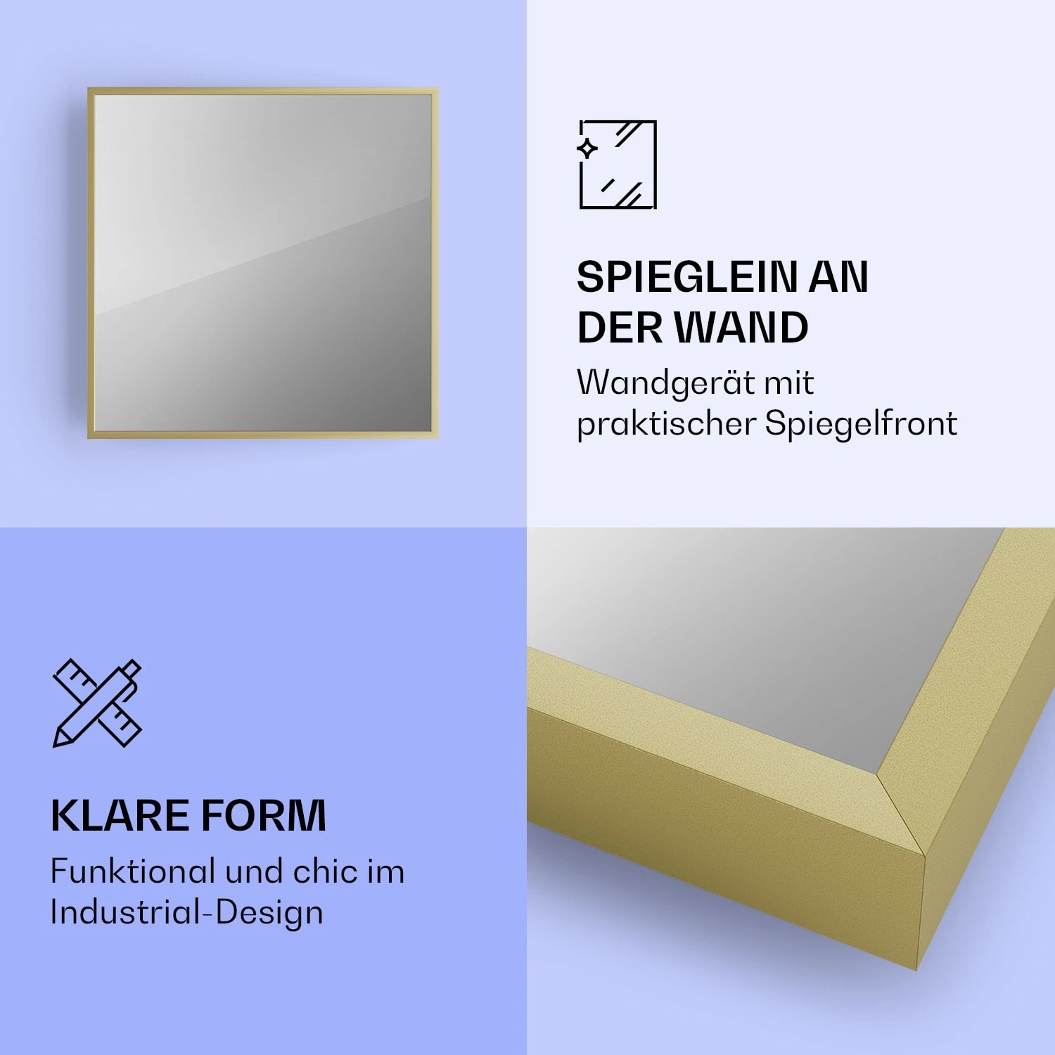 La Palma 500 smart 2-in-1 Heizgerät Infrarot Konvektor 60x60cm 500W Spiegelfront La Palma 500 Smart 2-in-1 Heizgerät Infrarot Konvektor 60x60cm 500W Spiegelfront -Klarstein Verkaufs 10039830 de 0003 logo