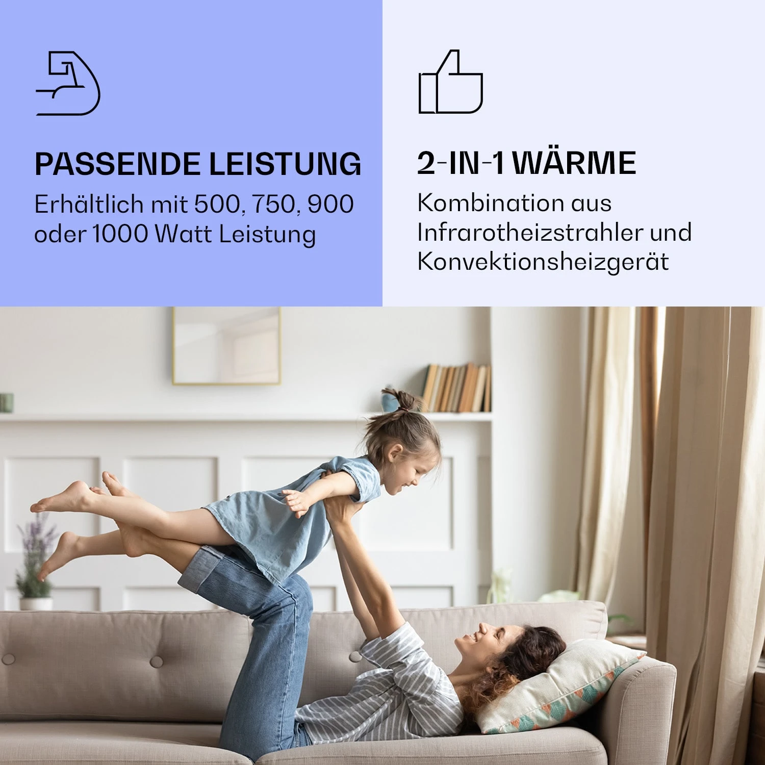 La Palma 500 smart 2-in-1 Heizgerät Infrarot Konvektor 60x60cm 500W Spiegelfront La Palma 500 Smart 2-in-1 Heizgerät Infrarot Konvektor 60x60cm 500W Spiegelfront -Klarstein Verkaufs 10039830 de 0004 logo