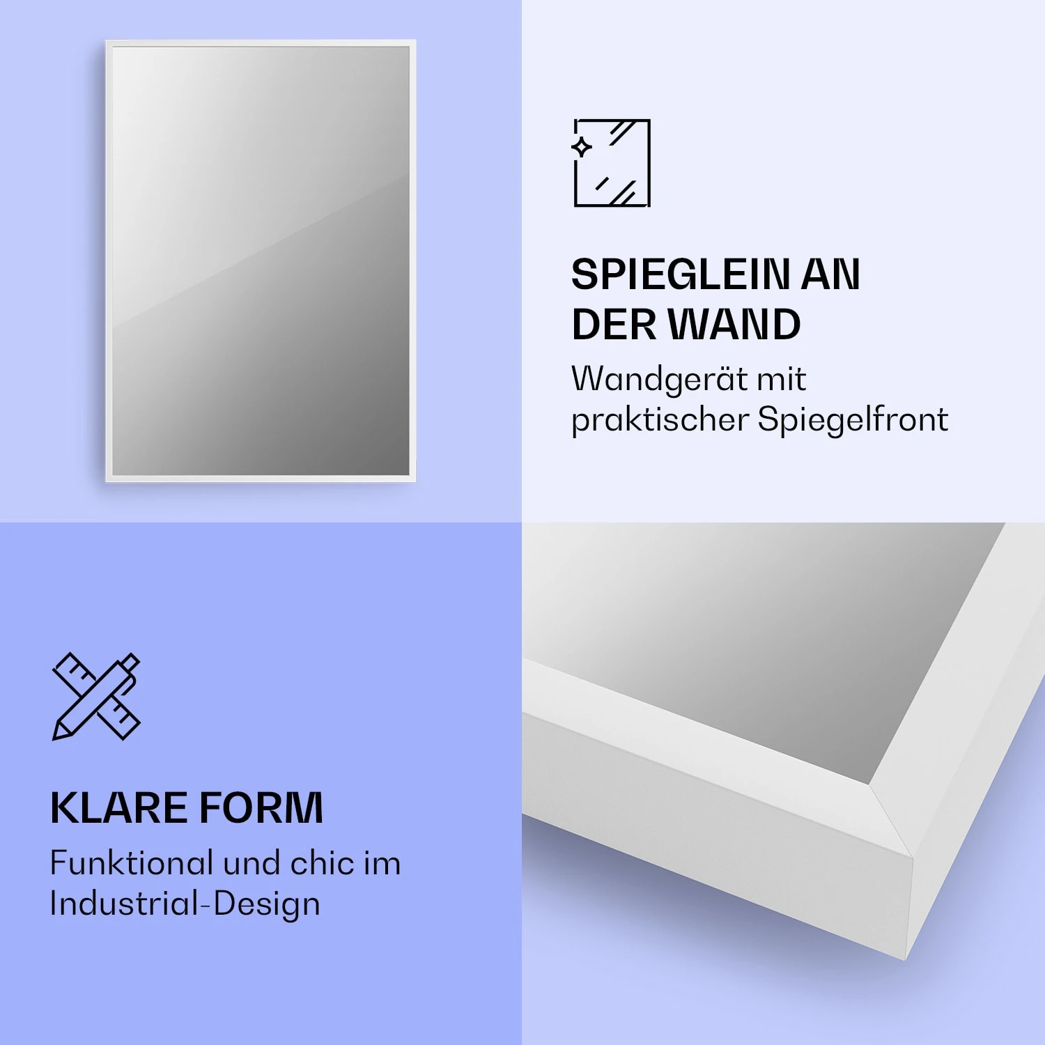 La Palma 750 smart 2-in-1 Heizgerät Infrarot Konvektor 85x60cm 750W Spiegelfront La Palma 750 Smart 2-in-1 Heizgerät Infrarot Konvektor 85x60cm 750W Spiegelfront -Klarstein Verkaufs 10039832 de 0003 logo