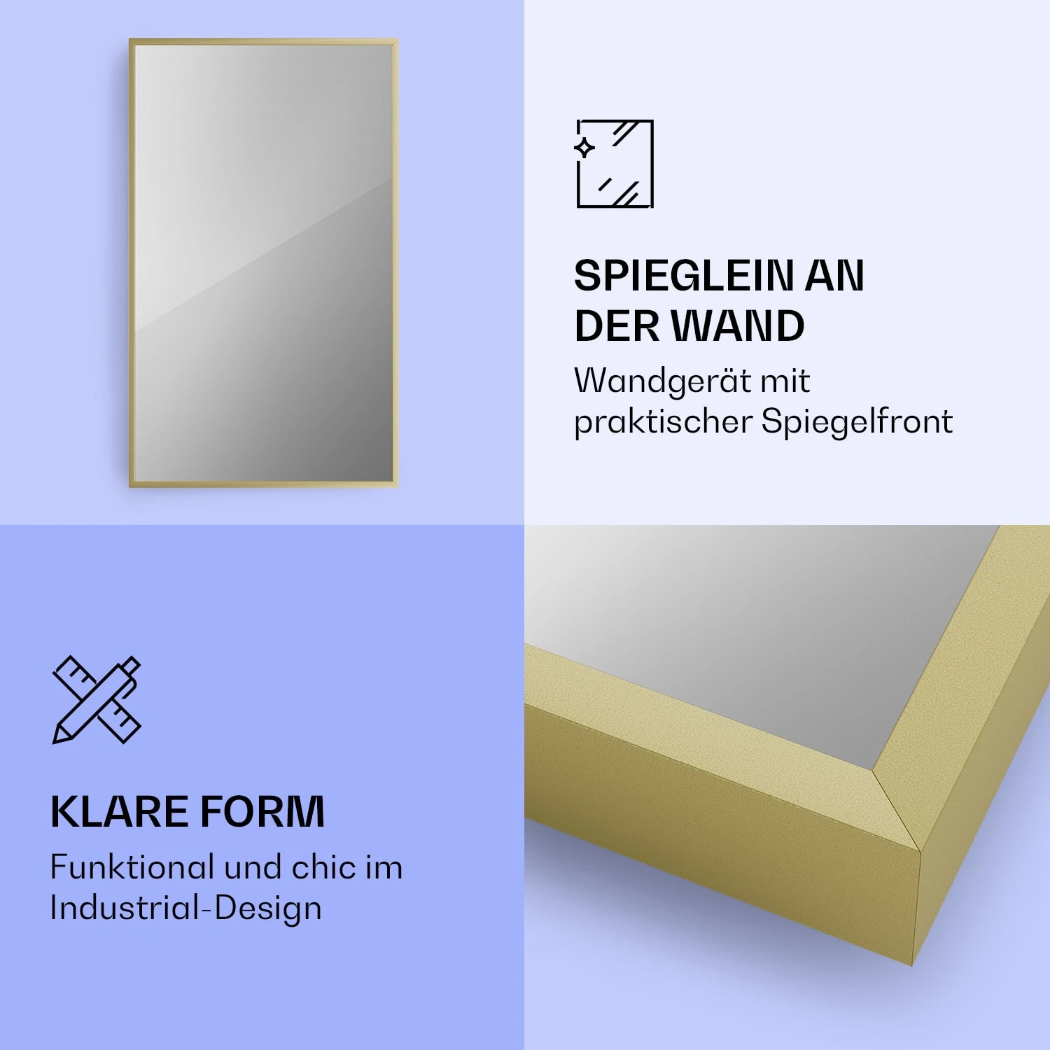 La Palma 1000 smart 2-in-1 Heizgerät Infrarot Konvektor 120x60cm 1000W Spiegel La Palma 1000 Smart 2-in-1 Heizgerät Infrarot Konvektor 120x60cm 1000W Spiegel -Klarstein Verkaufs 10039838 de 0003 logo