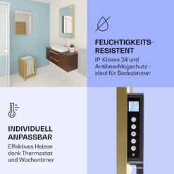 La Palma 1000 Smart 2-in-1 Heizgerät Infrarot Konvektor 120x60cm 1000W Spiegel 5 La Palma 1000 Smart 2-in-1 Heizgerät Infrarot Konvektor 120x60cm 1000W Spiegel -Klarstein Verkaufs 10039838 de 0006 logo