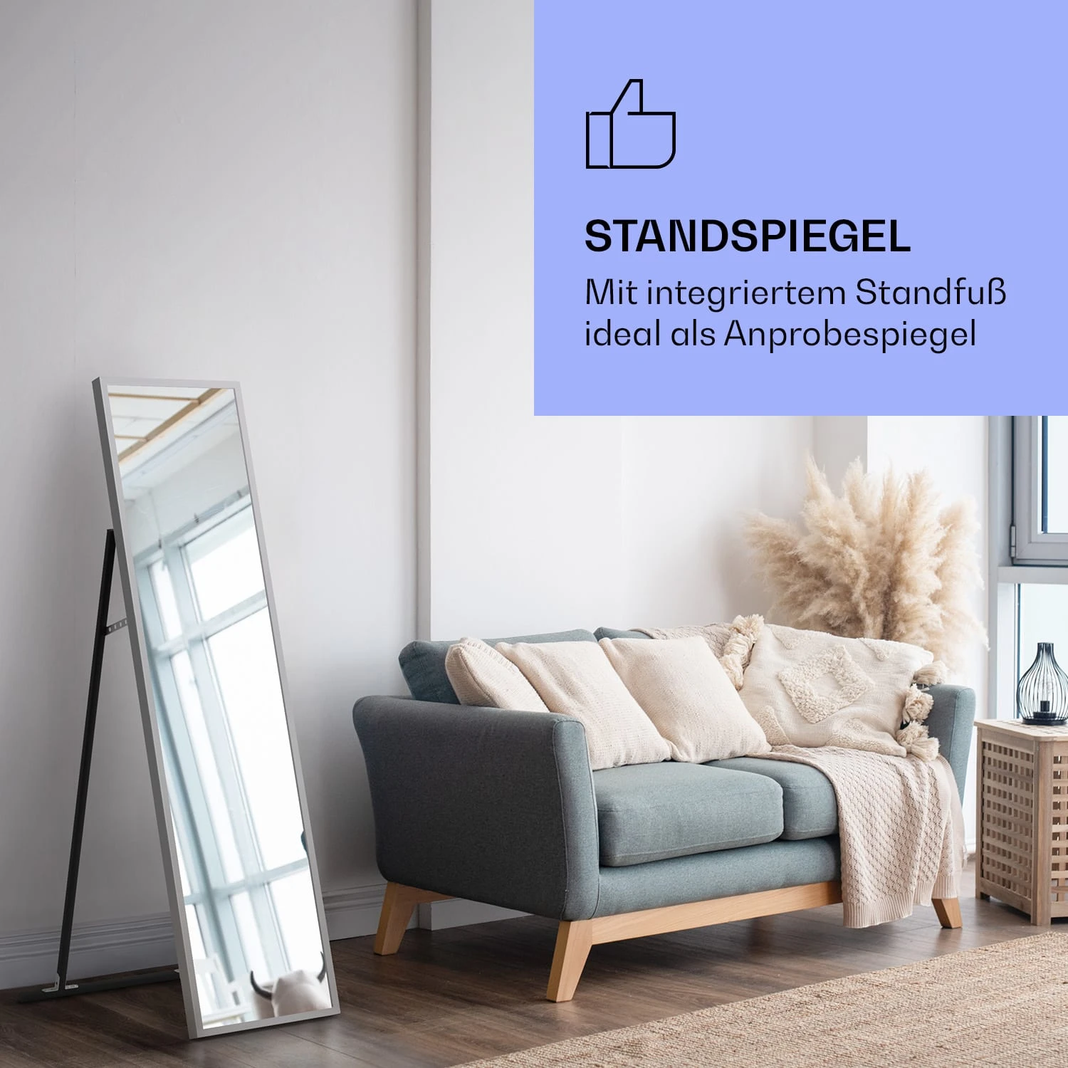 La Palma 900 smart Infrarotstrahler Konvektor 40x160cm 900W Spiegel Standfuß La Palma 900 Smart Infrarotstrahler Konvektor 40x160cm 900W Spiegel Standfuß -Klarstein Verkaufs 10039841 de 0002 logo