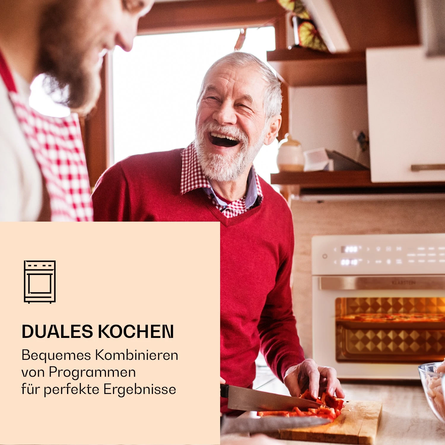 Vigor Air Heißluftfritteuse 1800 W 30 Liter 18 Programme Vigor Air Heißluftfritteuse 1800 W 30 Liter 18 Programme -Klarstein Verkaufs 10039941 de 0002 logo