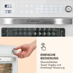 Vigor Air Heißluftfritteuse 1800 W 30 Liter 18 Programme 2 Vigor Air Heißluftfritteuse 1800 W 30 Liter 18 Programme -Klarstein Verkaufs 10039941 de 0003 logo