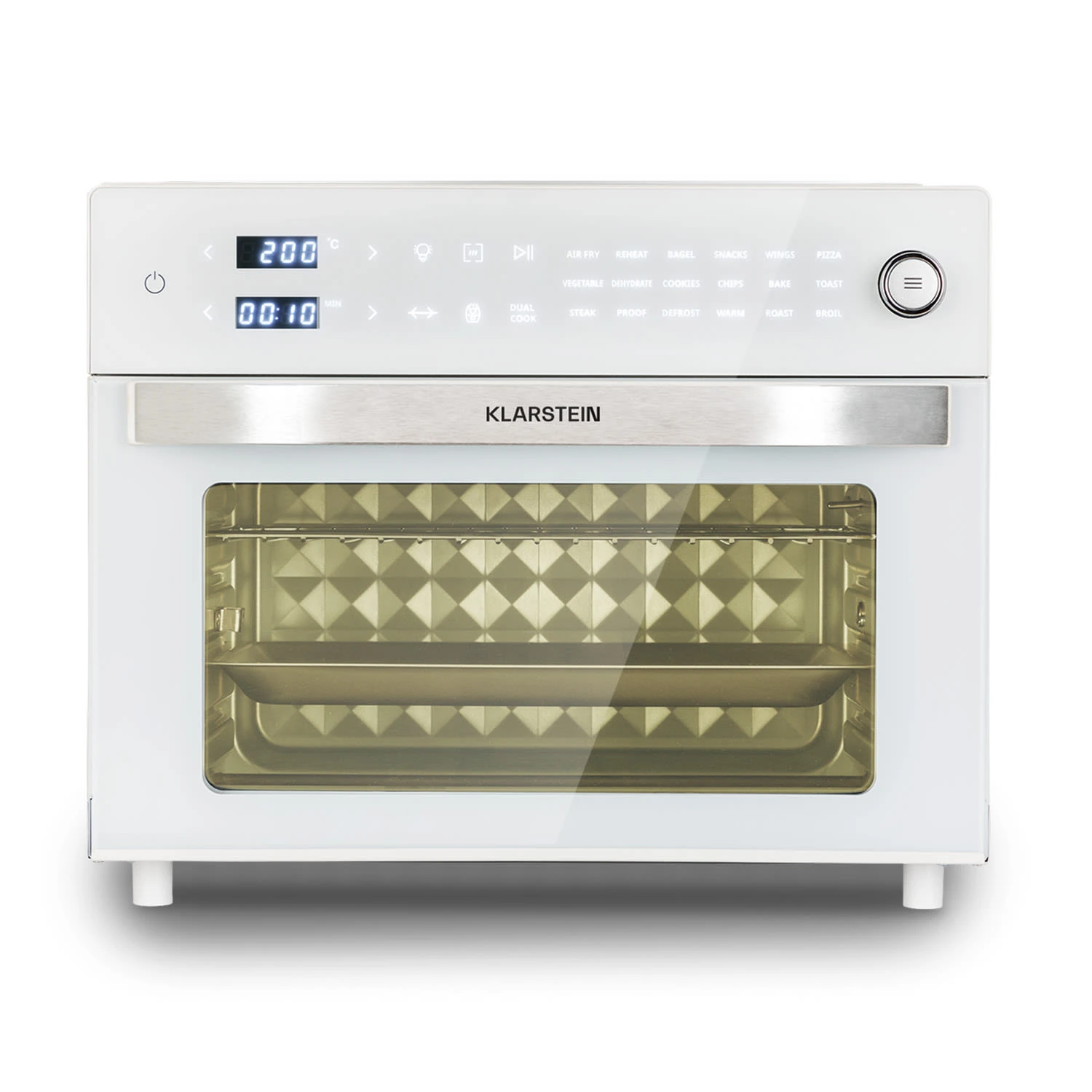 Vigor Air Heißluftfritteuse 1800 W 30 Liter 18 Programme Vigor Air Heißluftfritteuse 1800 W 30 Liter 18 Programme -Klarstein Verkaufs 10039941 yy 0001 titel