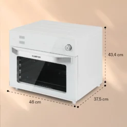 Vigor Air Heißluftfritteuse 1800 W 30 Liter 18 Programme 7 Vigor Air Heißluftfritteuse 1800 W 30 Liter 18 Programme -Klarstein Verkaufs 10039941 yy 0008 dimensions