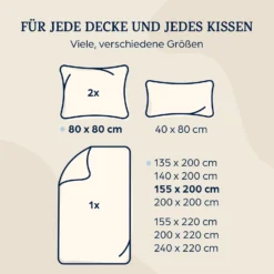 Soft Wonder-Edition Bettwäsche 155x200 Cm Mikrofaser -Klarstein Verkaufs 10039956 de 0007 logo