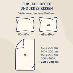 Soft Wonder-Edition Bettwäsche 240x220 Cm Mikrofaser -Klarstein Verkaufs 10039971 de 0006 logo