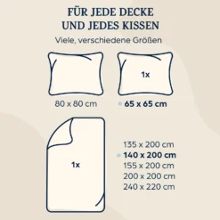 Soft Wonder-Edition Bettwäsche 140x200 Cm Mikrofaser -Klarstein Verkaufs 10039975 de 0006 logo