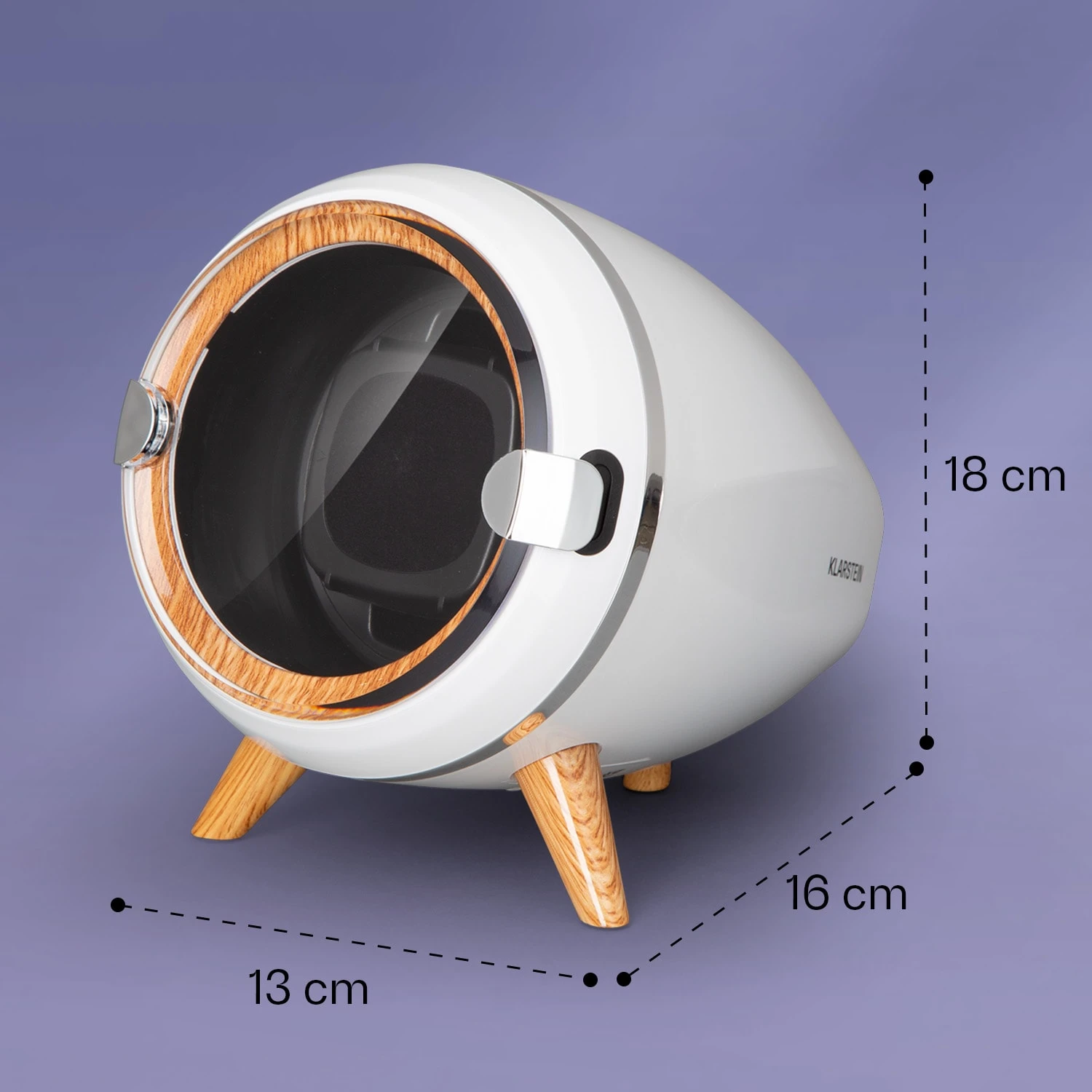 Sindelfingen Uhrenbeweger Rechts-Links-Lauf 1 Uhr schwarz Sindelfingen Uhrenbeweger Rechts-Links-Lauf 1 Uhr Schwarz -Klarstein Verkaufs 10040050 yy 0006 dimensions