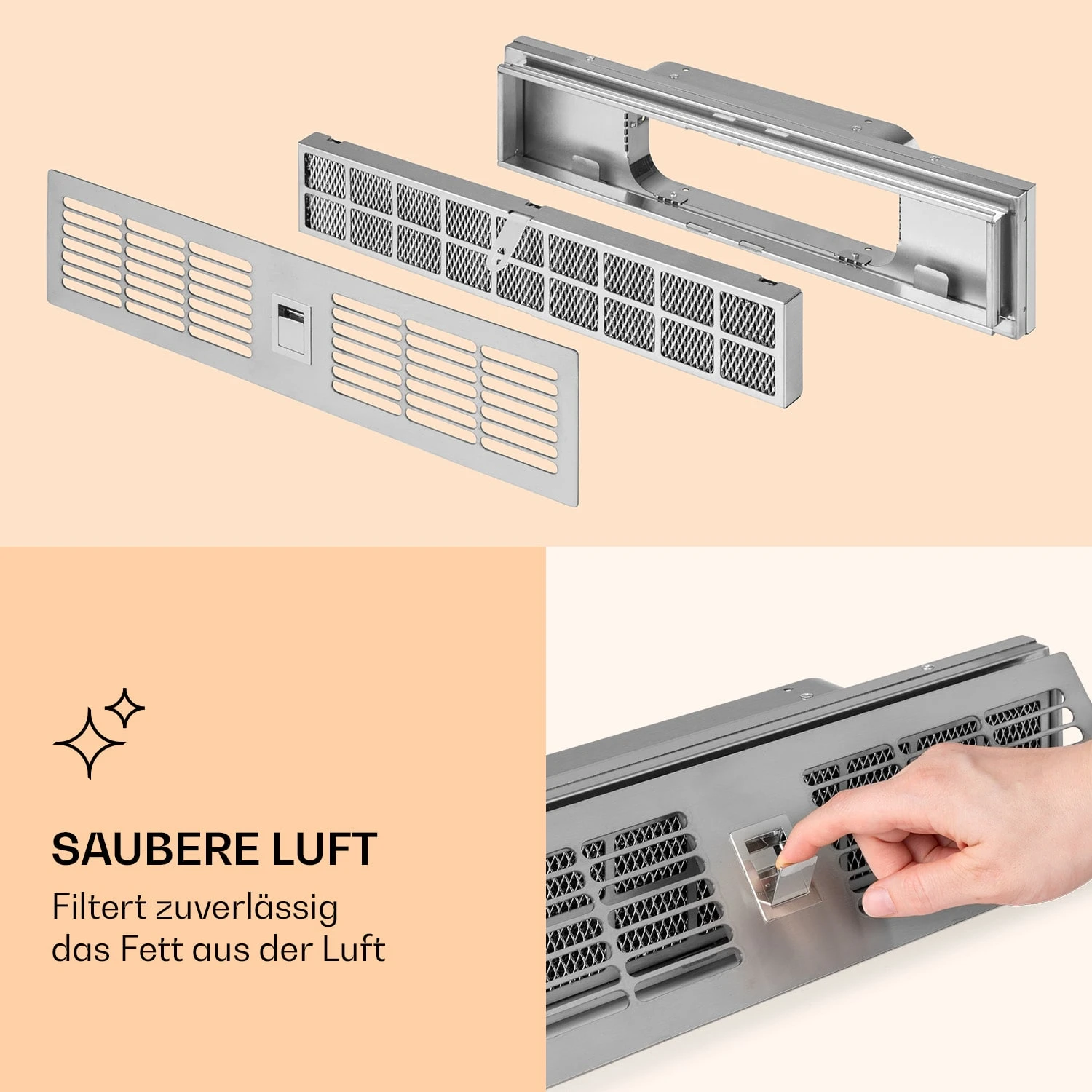 Fettfilter für Dunstabzugshaube Full House 3.0, Full House 2.0 & Brisa Fettfilter Für Dunstabzugshaube Full House 3.0, Full House 2.0 & Brisa -Klarstein Verkaufs 10040068 de 0003 logo