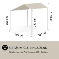 Blumfeldt La Rochelle Gazebo Schrägdach UV 50+ Aluminium Polyester 3 Blumfeldt La Rochelle Gazebo Schrägdach UV 50+ Aluminium Polyester -Klarstein Verkaufs 10040099 de 0004 logo