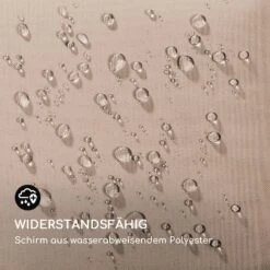 Blumfeldt Bayonne Sonnenschirm 130 X 180 Cm Polyester UV 50 Solar LED -Klarstein Verkaufs 10040103 de 0007 logo