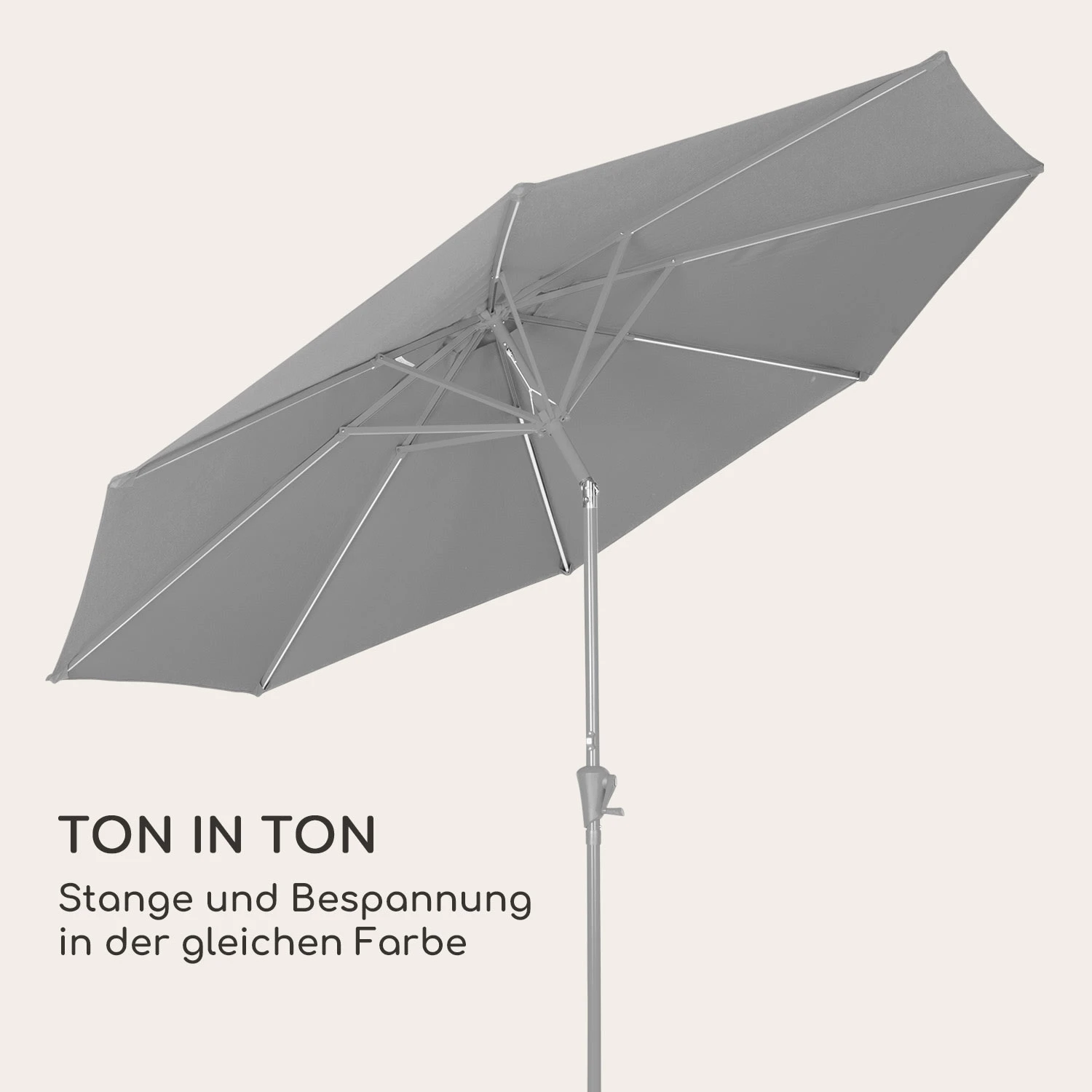 Blumfeldt Calais Sonnenschirm LED Aluminium-Rahmen Polyester-Bespannung UV 50 Blumfeldt Calais Sonnenschirm LED Aluminium-Rahmen Polyester-Bespannung UV 50 -Klarstein Verkaufs 10040120 de 0008 logo