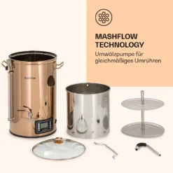 Mundschenk Maischekessel, Bierbrauanlage, 2500 W, 30 L, 9 Programme 5 Mundschenk Maischekessel, Bierbrauanlage, 2500 W, 30 L, 9 Programme -Klarstein Verkaufs 10040144 de 0006 logo