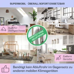 Mistral 5-in-1 Luftkühler Ventilator Ionisator 360 M³/h Fernbedienung 4 Mistral 5-in-1 Luftkühler Ventilator Ionisator 360 M³/h Fernbedienung -Klarstein Verkaufs 10040150 de 0005 logo