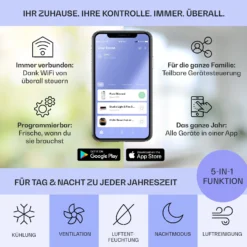 Kraftwerk Eco Smart 11 Klimaanlage 3-in-1 11500 BTU App Fernbedienung -Klarstein Verkaufs 10040189 de 0003 logo