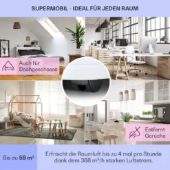 Kraftwerk Eco Smart 11 Klimaanlage 3-in-1 11500 BTU App Fernbedienung -Klarstein Verkaufs 10040189 de 0005 logo